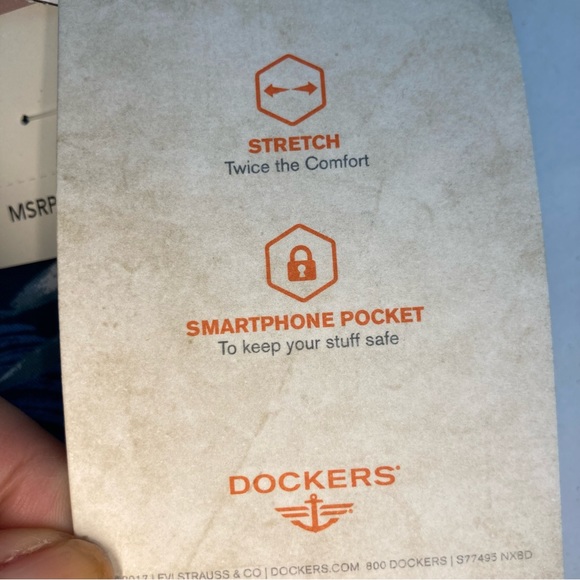 🆕Dockers Mens Perfect Short Classic Fit Shorts Size 42 - Picture 11 of 15